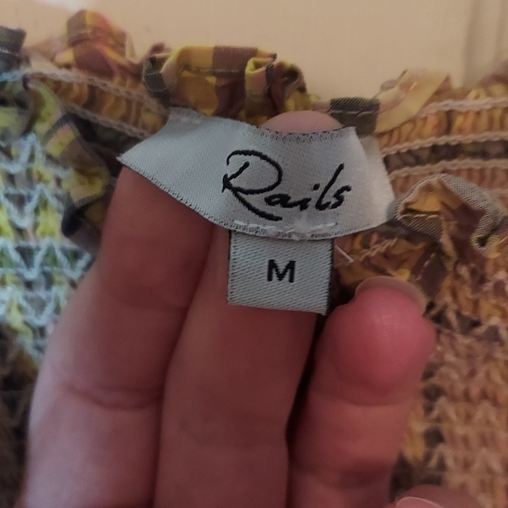 Rails Rumi Dress Sunflower Plaid - Picture 11 of 16